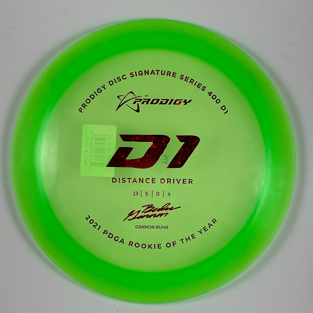 D1 400 Gannon Buhr Signature