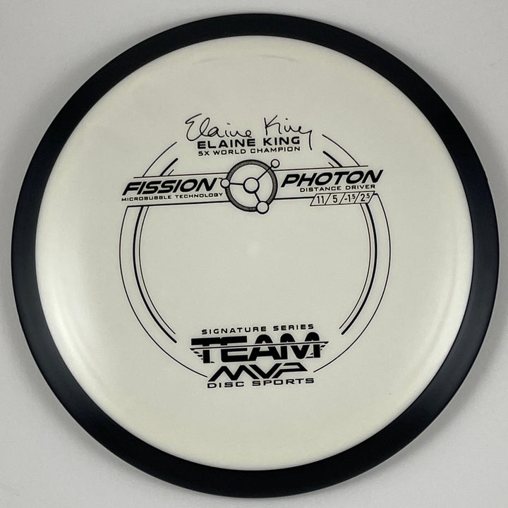 Photon Fission Elaine King Signature