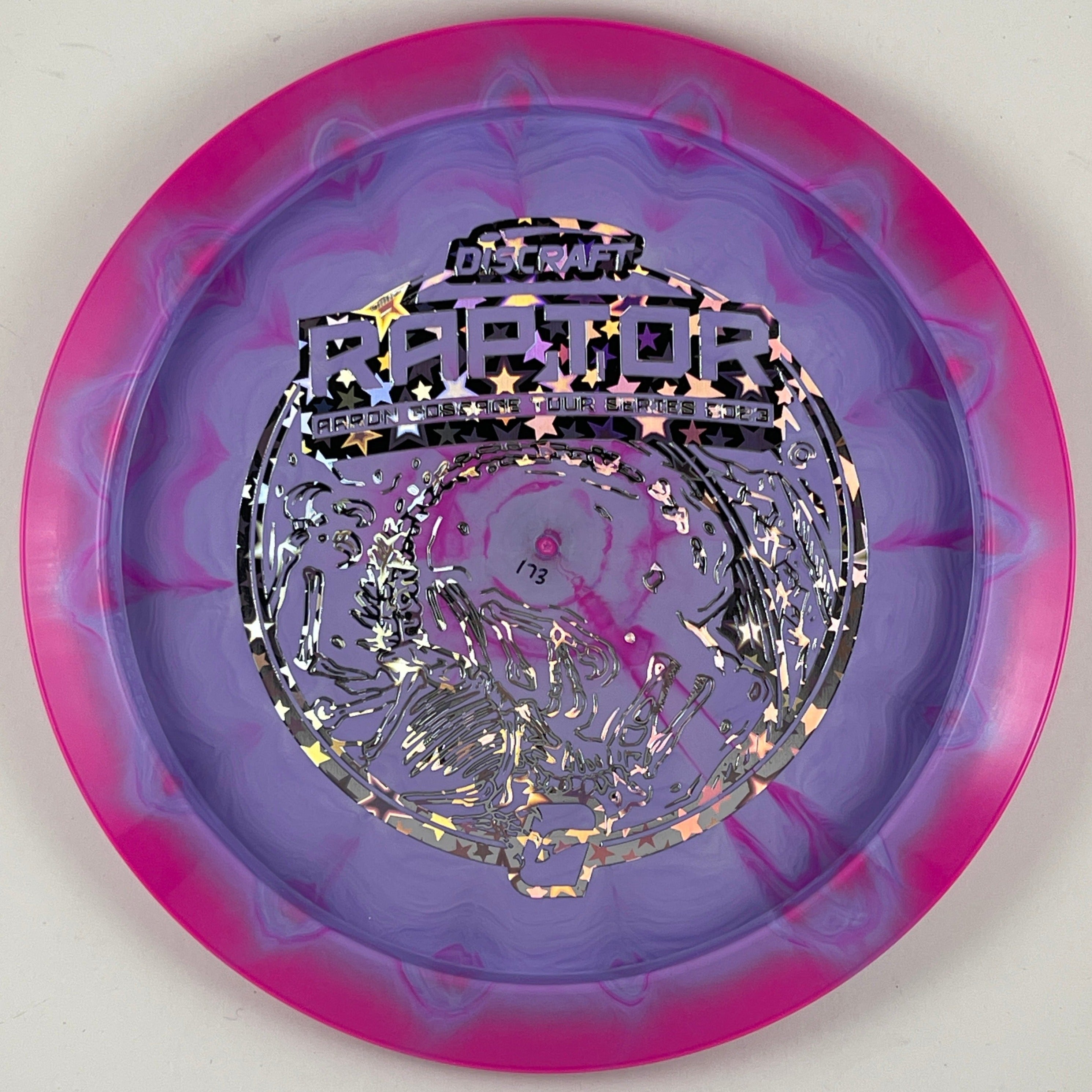Glow Raptor Disc Raptor ESP Bottom Stamp Aaron Gossage Tour Series 2023 – 3rd Coast Discs