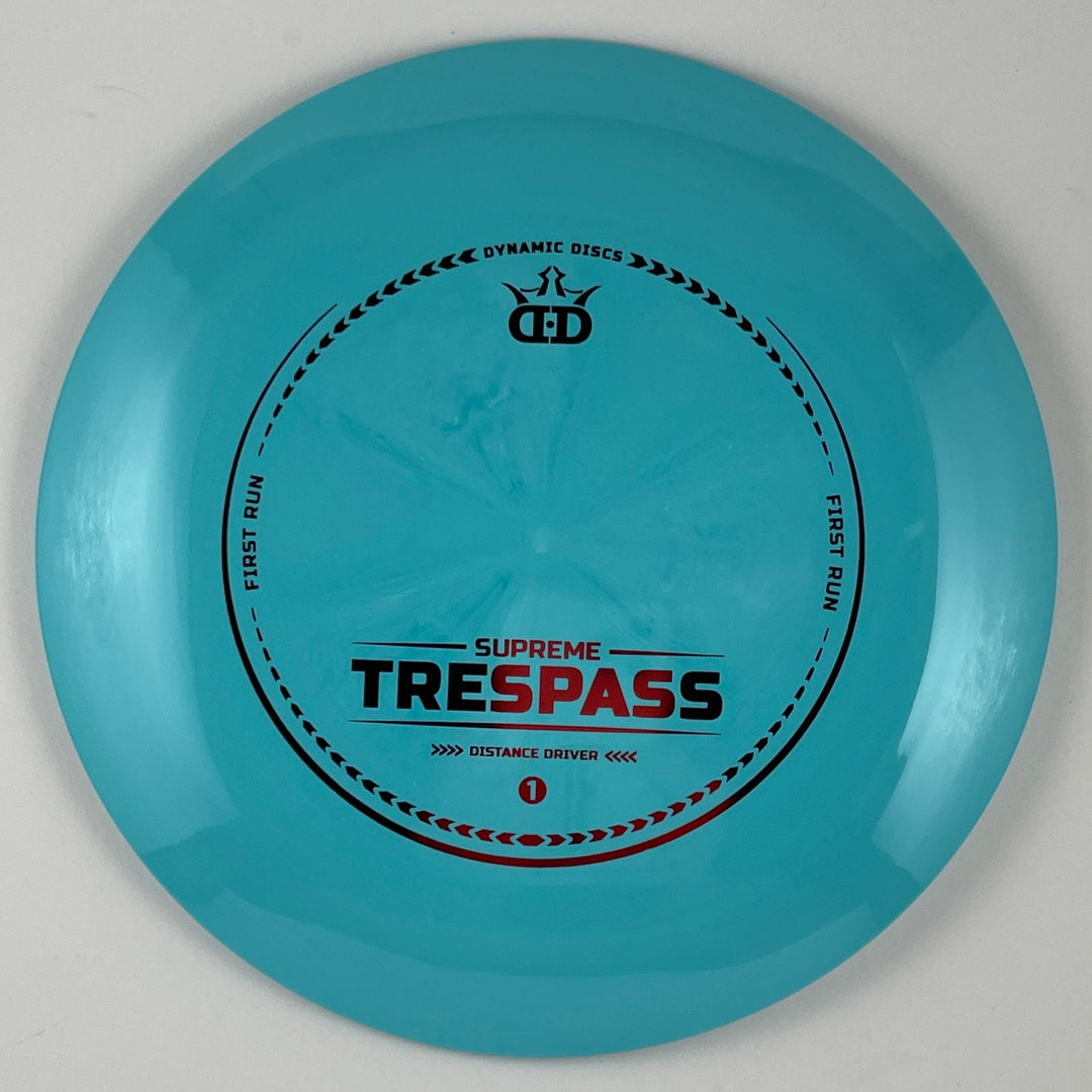 Supreme Trespass First Run