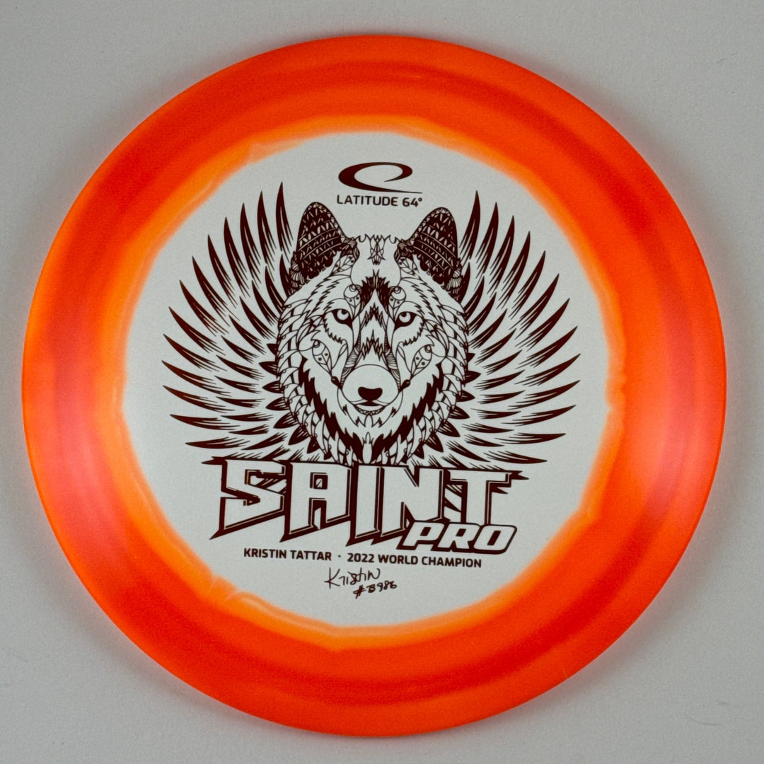 Gold Orbit Saint Pro Kristin Tattar 2022 World Champion