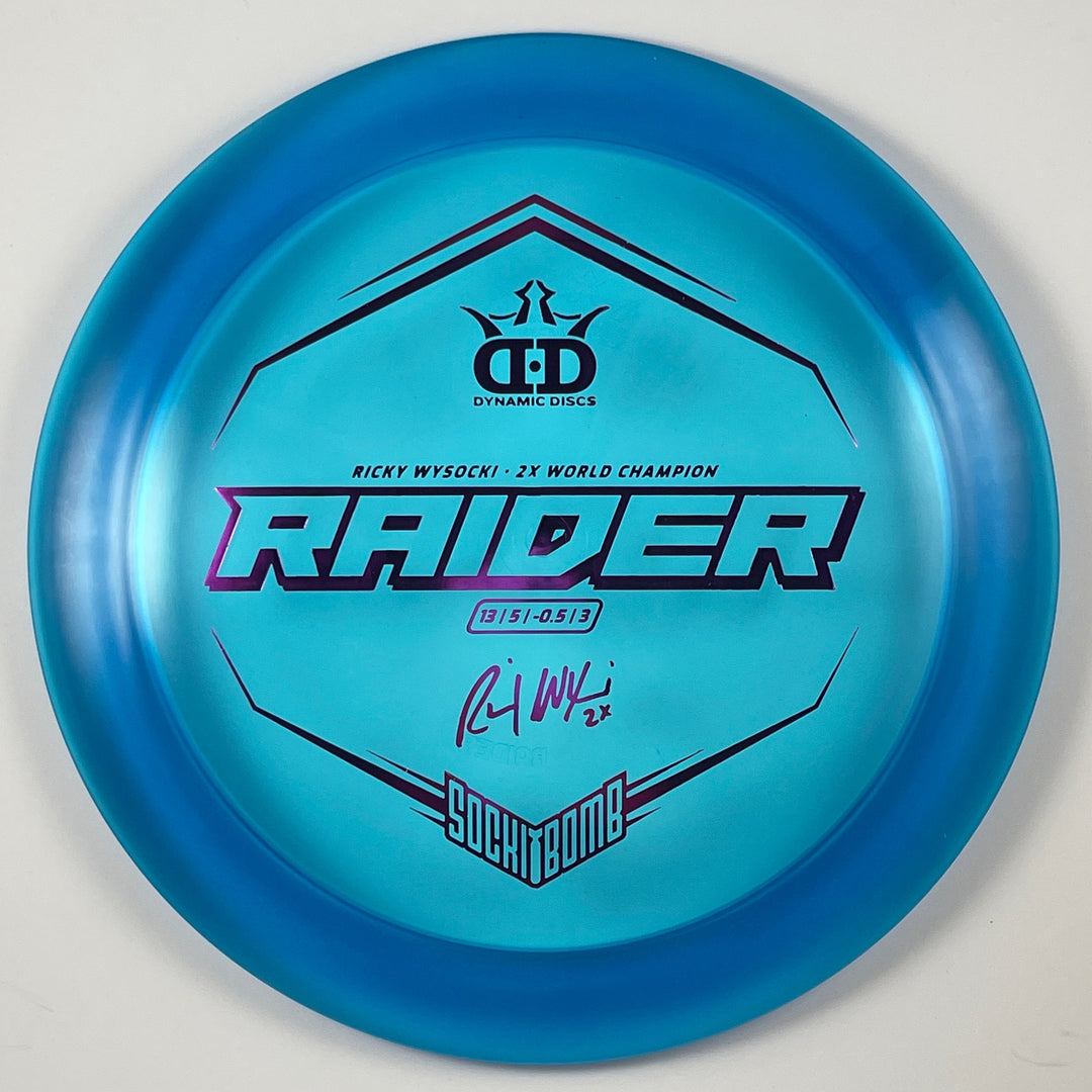 Lucid Raider Ricky Wysocki SockiBomb Stamp