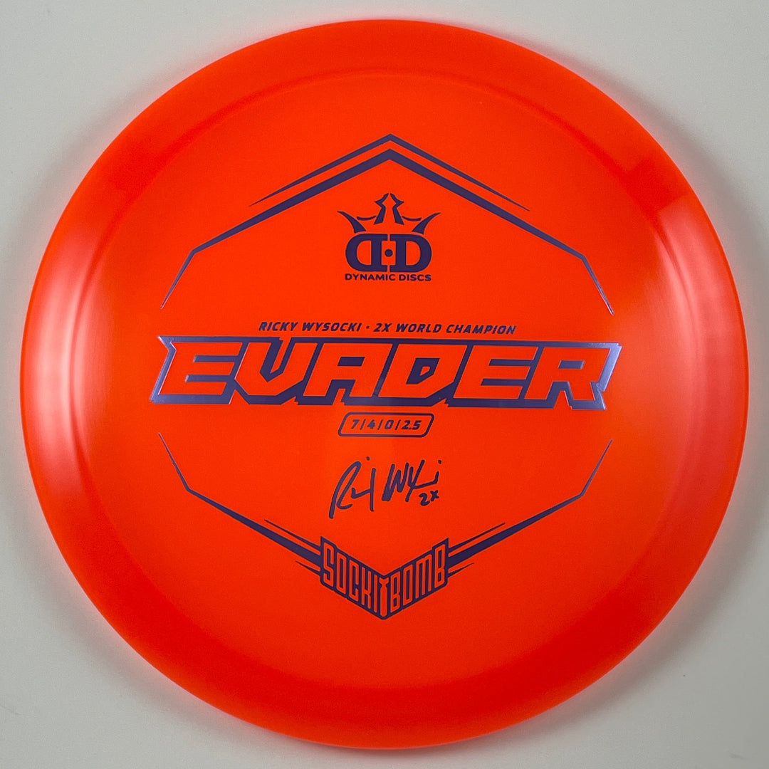 Lucid Evader Ricky Wysocki SockiBomb Stamp