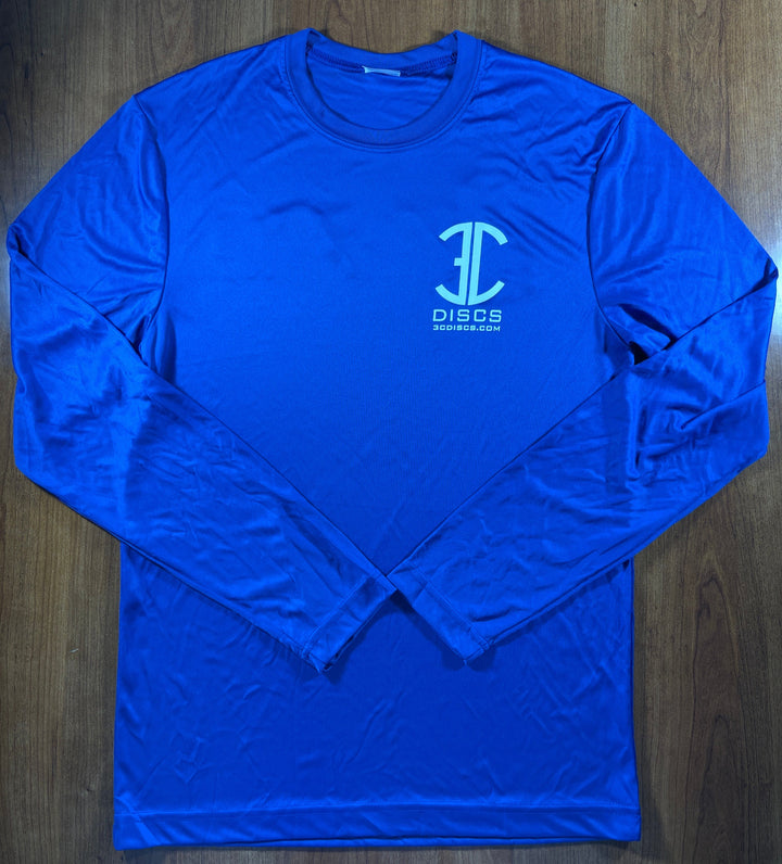Cool DRI Performance Long Sleeve T-Shirt - 3C Logo Front/Back