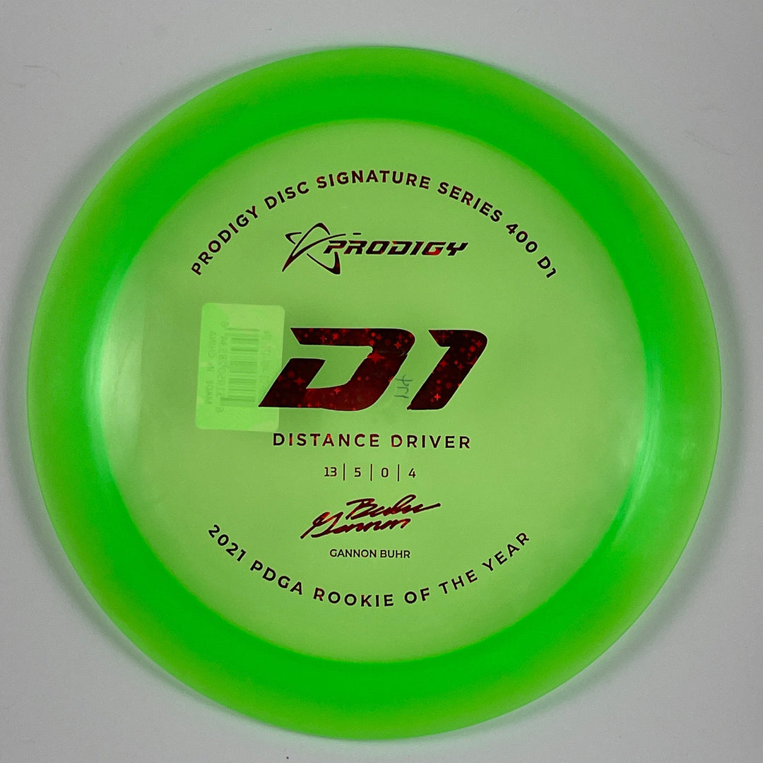 400 D1 Gannon Buhr Signature