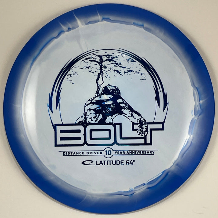 Bolt Gold Orbit 10 Year Anniversary Stamp