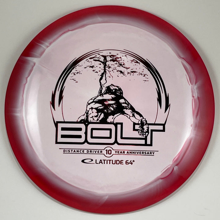 Bolt Gold Orbit 10 Year Anniversary Stamp