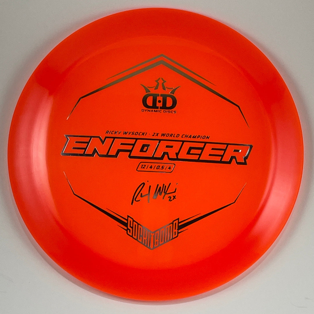 Lucid-X Enforcer Ricky Wysocki SockiBomb Stamp