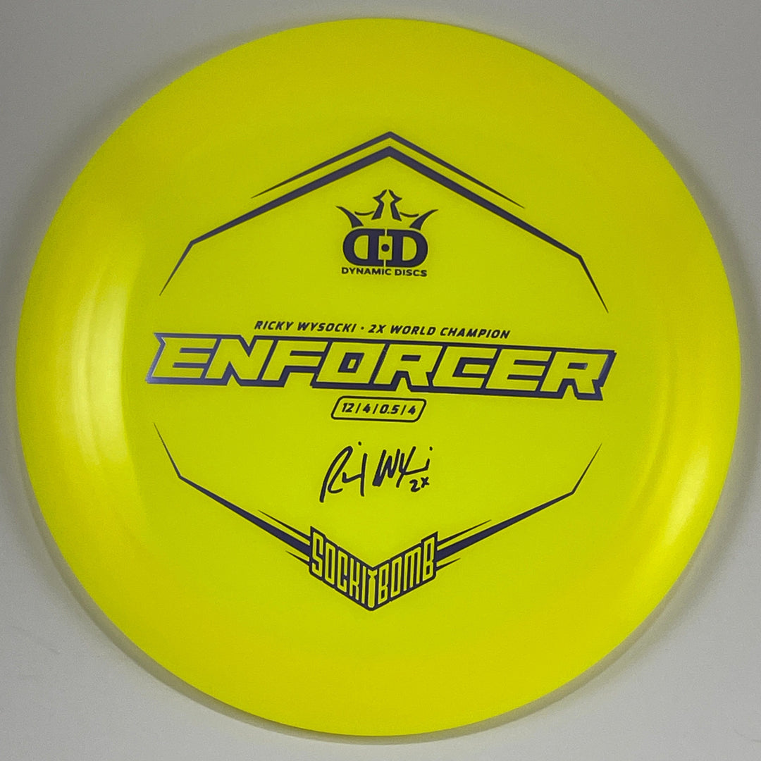 Lucid-X Enforcer Ricky Wysocki SockiBomb Stamp