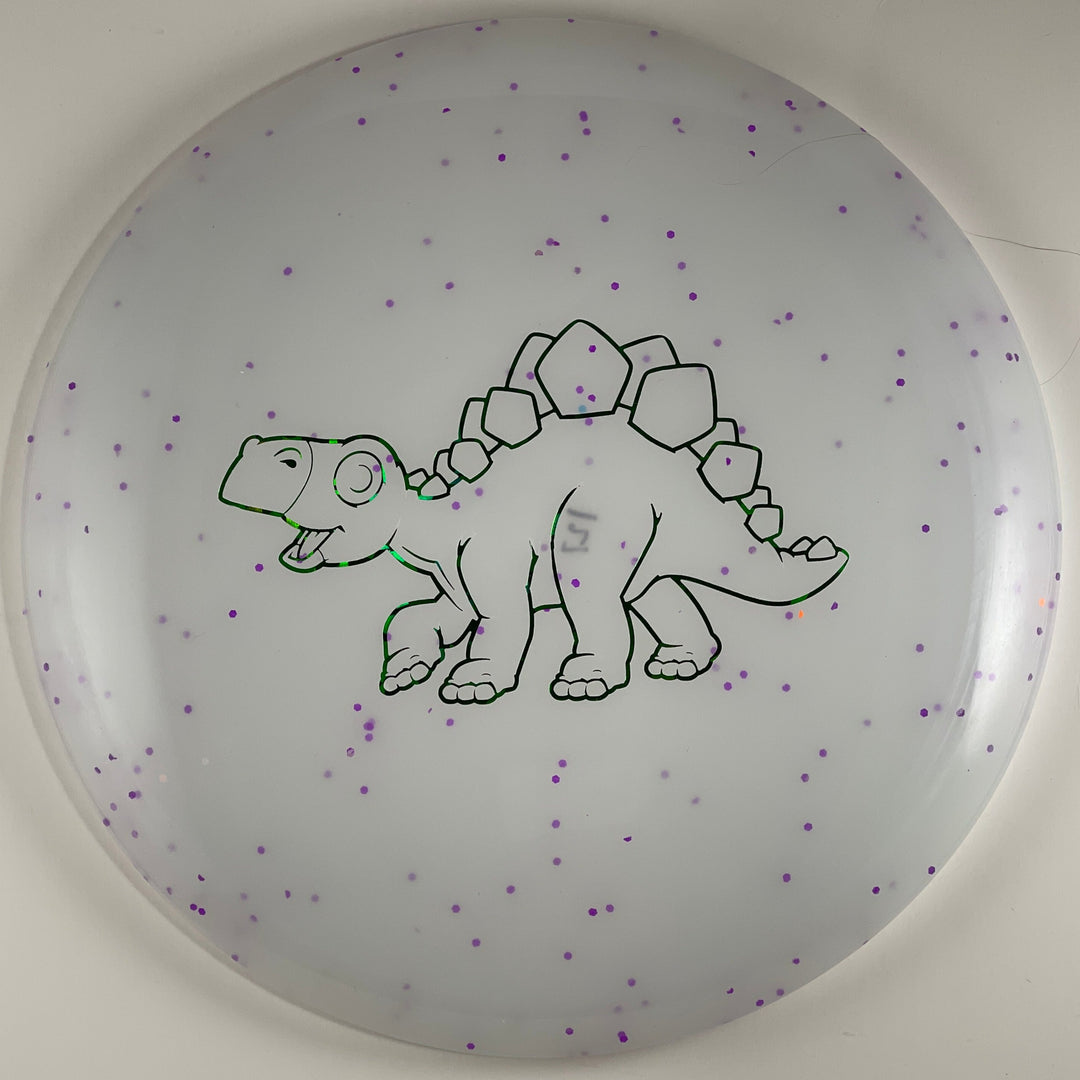 Egg Shell Ultraviolet Glow Stegasaurus