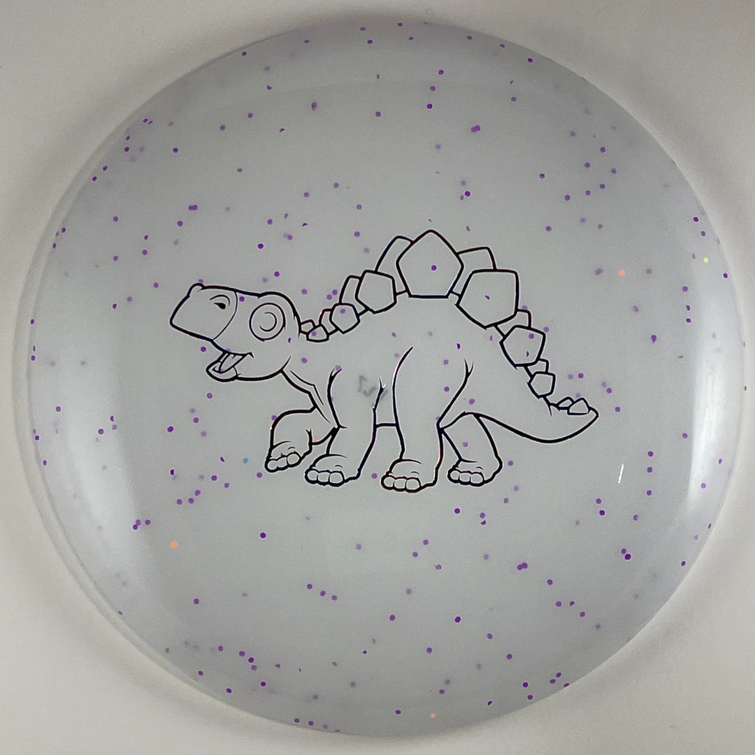 Egg Shell Ultraviolet Glow Stegasaurus