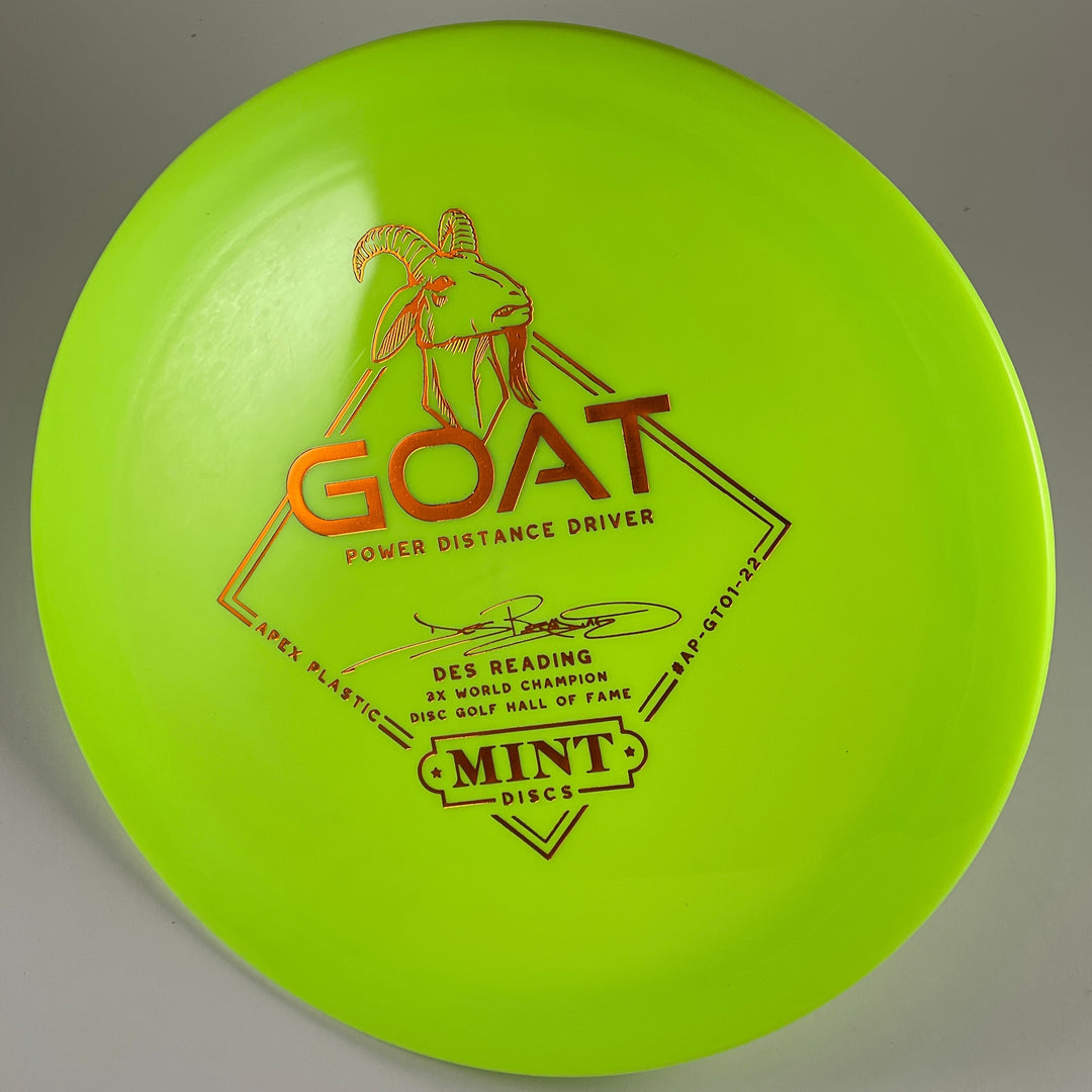 Goat Apex Des Reading Signature