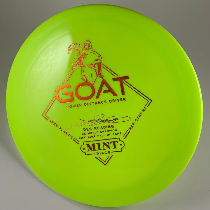 Goat Apex Des Reading Signature