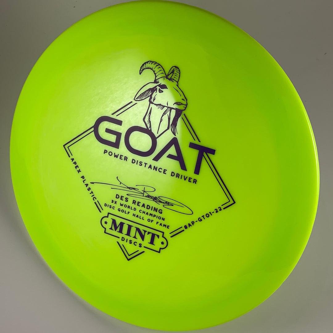 Goat Apex Des Reading Signature
