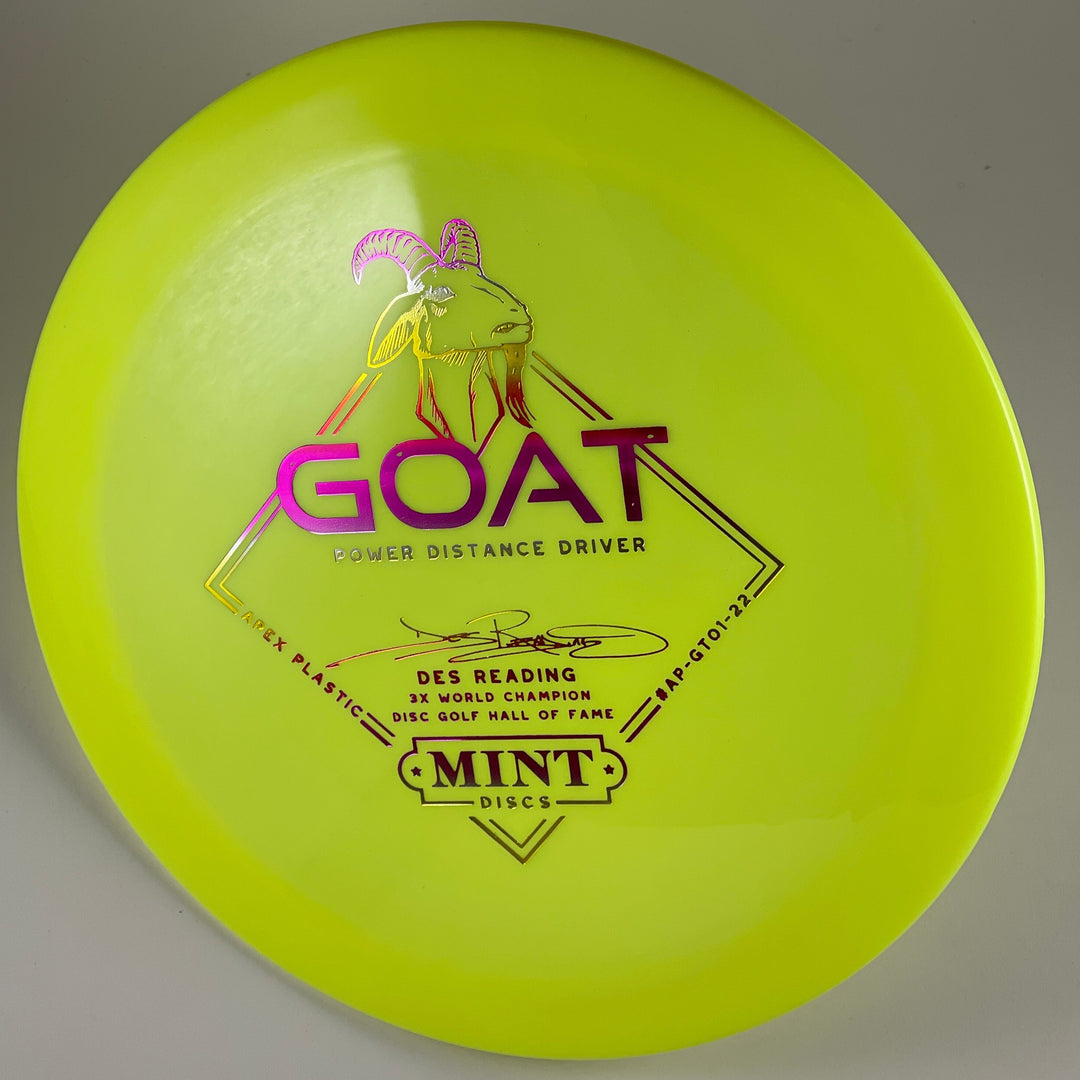 Goat Apex Des Reading Signature